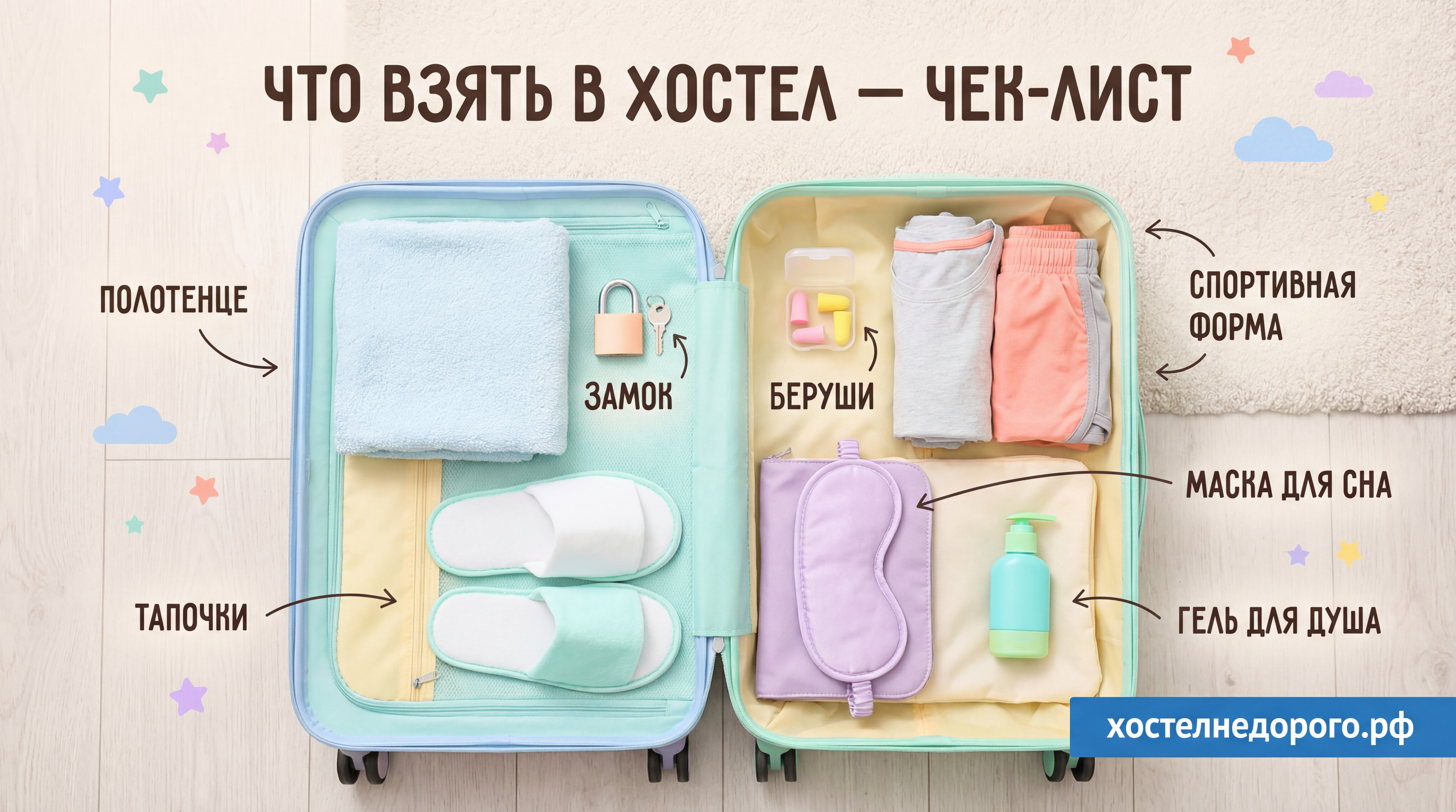 What to Bring to a Hostel